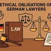 Ethical obligations of German lawyers