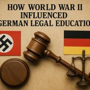 How World War II influenced German legal education