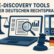 How e-discovery tools are used in German legal practice