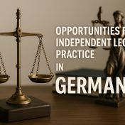 Opportunities for independent legal practice in Germany
