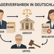 The process of litigation in German courts