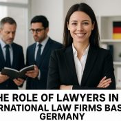 The role of lawyers in international law firms based in Germany